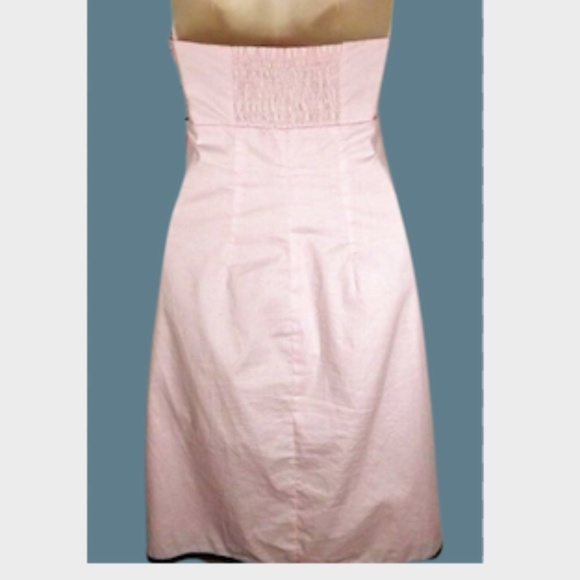 XHILARATION Pink & Brown Embroidery Halter Dress - Picture 2 of 5